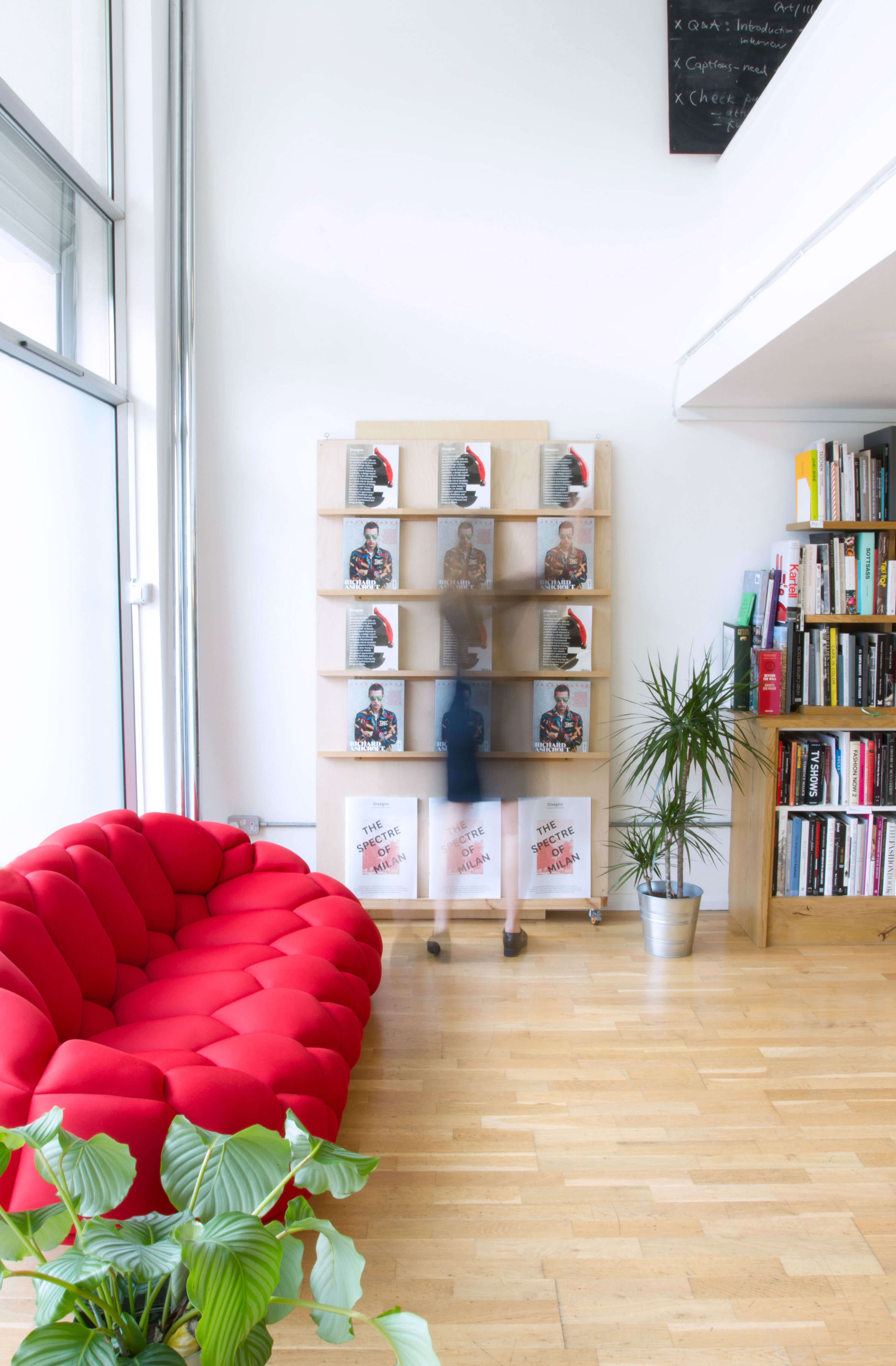 The Tack Press office is a shared creative space between Jocks & Nerds, Disegno and Tack Studio.